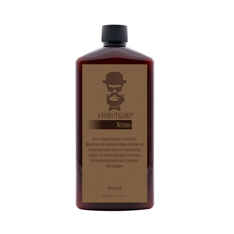 BARBA ITALIANA Nettuno Doccia Shampoo Idratante E Rinfrescante 400ml