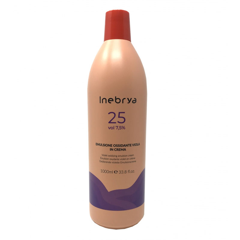INEBRYA Emulsione Ossidante Viola In Crema 25 Vo l7.5% 1000ml