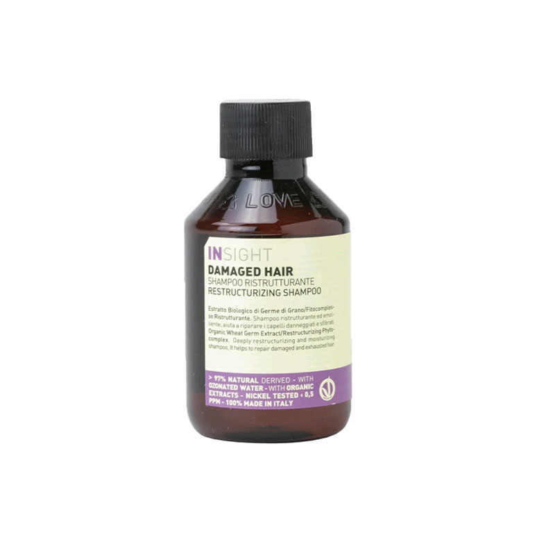 INSIGHT Damaged Hair Shampoo Ristrutturante 100ml