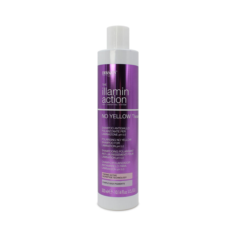 DIKSON The Illaminaction No Yellow Shampoo Antigiallo Polarizzante Per Laminazione 300ml