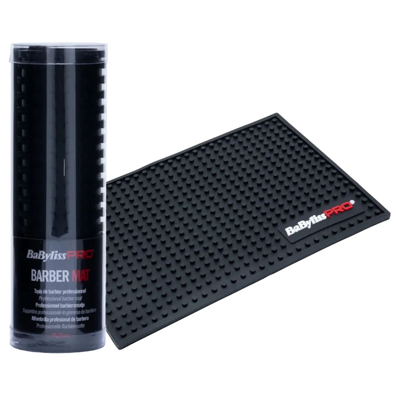 BABYLISS Pro Barber Mat Tappetino Professionale In Gomma 29x20cm