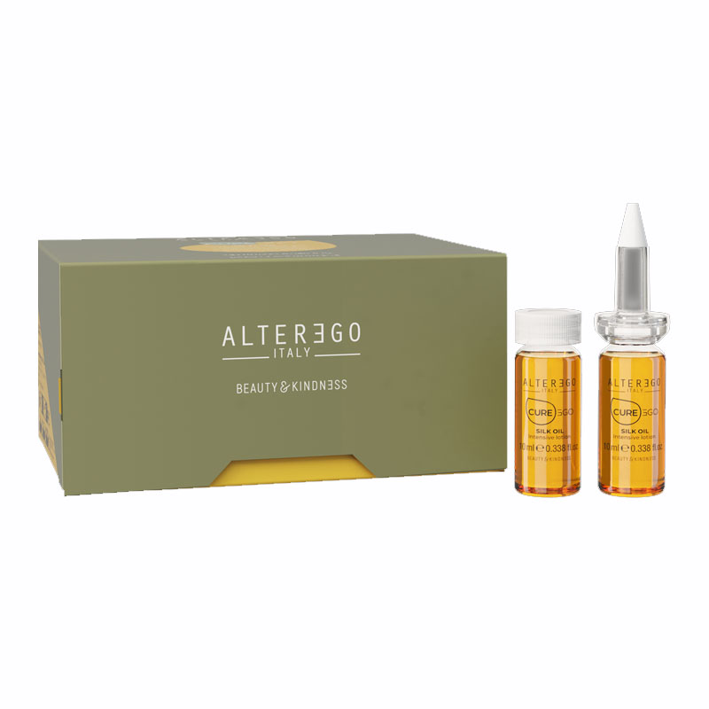 ALTEREGO CurEgo Silk Oil Trattamento Condizionante Intensivo Fiale 12x10ml
