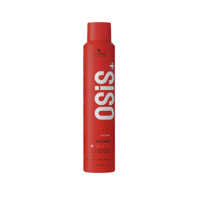 SCHWARZKOPF Osis+ Texture Velvet Lightweight Max Effect Spray 200ml