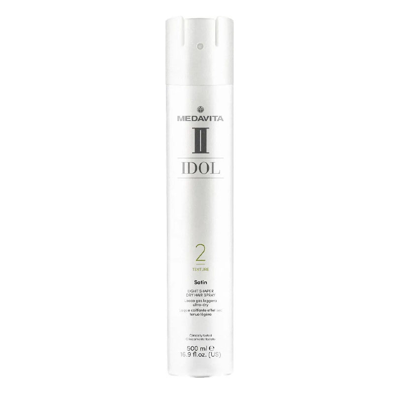 MEDAVITA Idol Satin Light Shaper Dry Hair Spray Tenuta Leggera 500ml