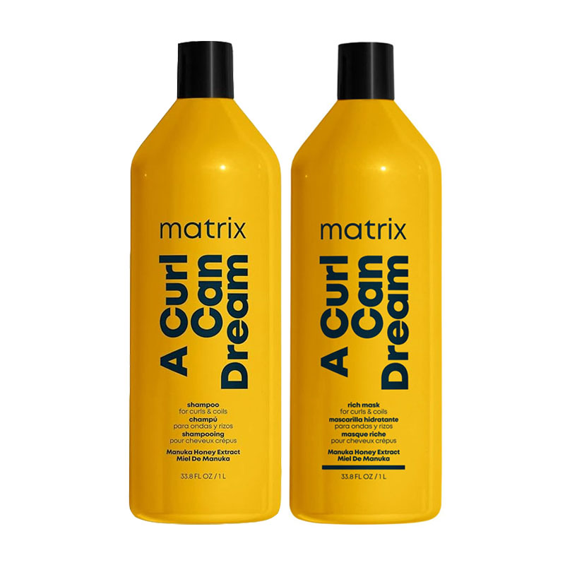 MATRIX TOTAL RESULTS Kit A Curl Can Dream Shampoo 1000ml + Mask 1000ml
