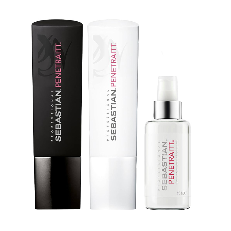 SEBASTIAN Kit Penetraitt Shampoo 250ml + Conditioner 250ml + Serum 95ml