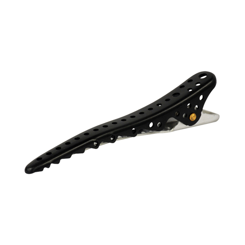 Y.S. PARK Shark Clip Becchi Nero Metallizzato 2 Pezzi