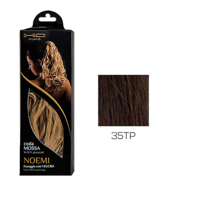 HC MILANO Coda Mossa Noemi Fissaggio Con Velcro Colore 35tp