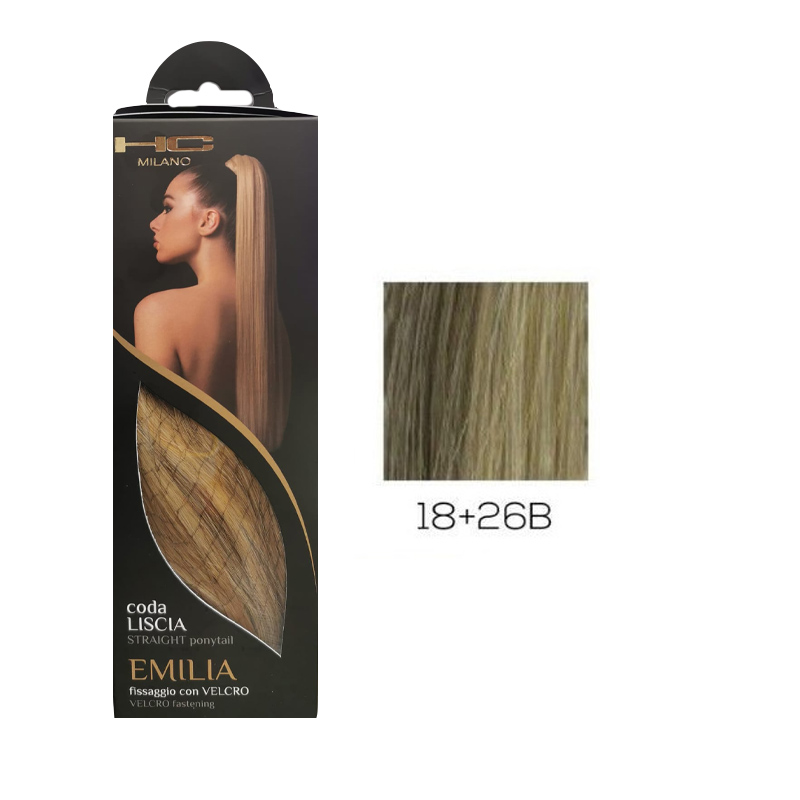 HC MILANO Coda Liscia Emilia Fissaggio Con Velcro Colore 18+26B