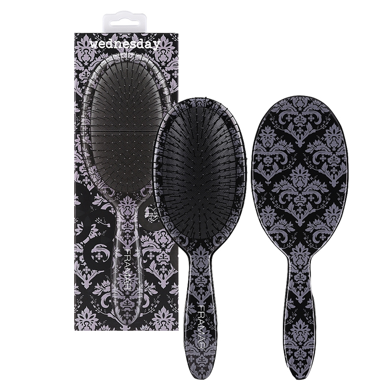 FRAMAR Detangle Brush Oh My Goth Wednesday