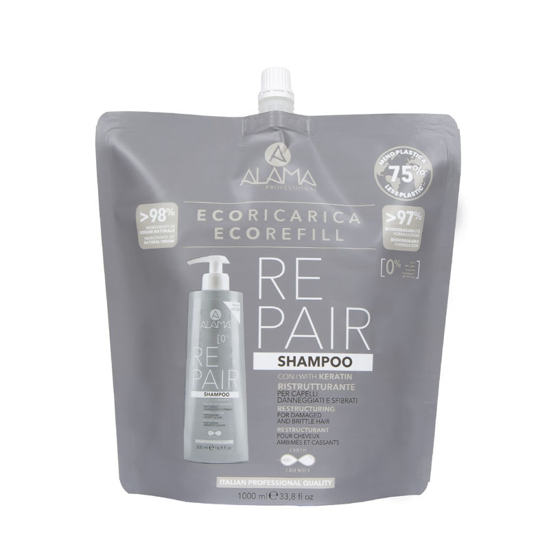 ALAMA Professional Repair Eco Refill Shampoo Ristrutturante 1000ml