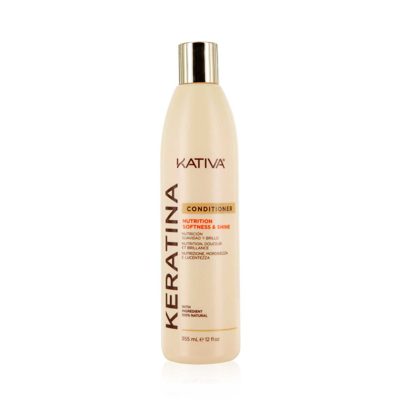 KATIVA Nutrition Softness & Shine Keratina Conditioner 355ml