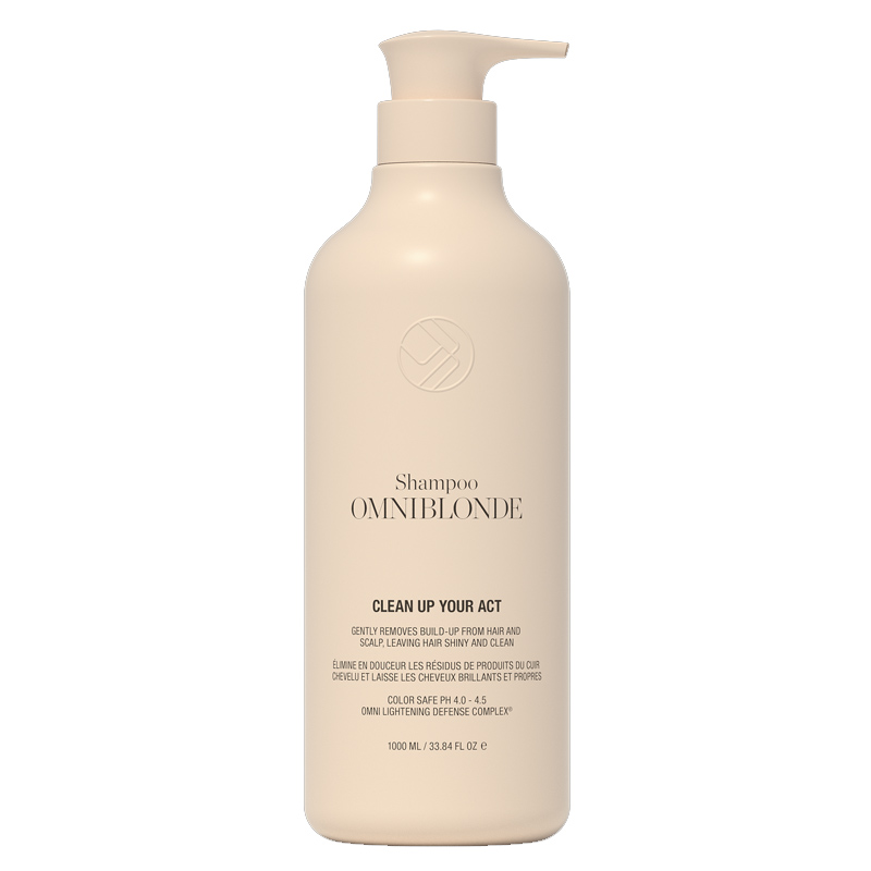 OMNIBLONDE Clean Up Your Act Detox Shampoo 1000ml
