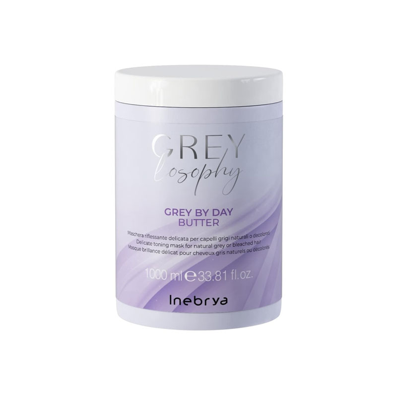 INEBRYA Greylosophy Grey By Day Butter Mask 1000ml