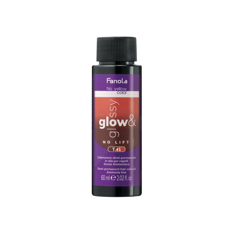 FANOLA Glow&Glossy Toner in Olio T.41 RAME CENERE 60ML