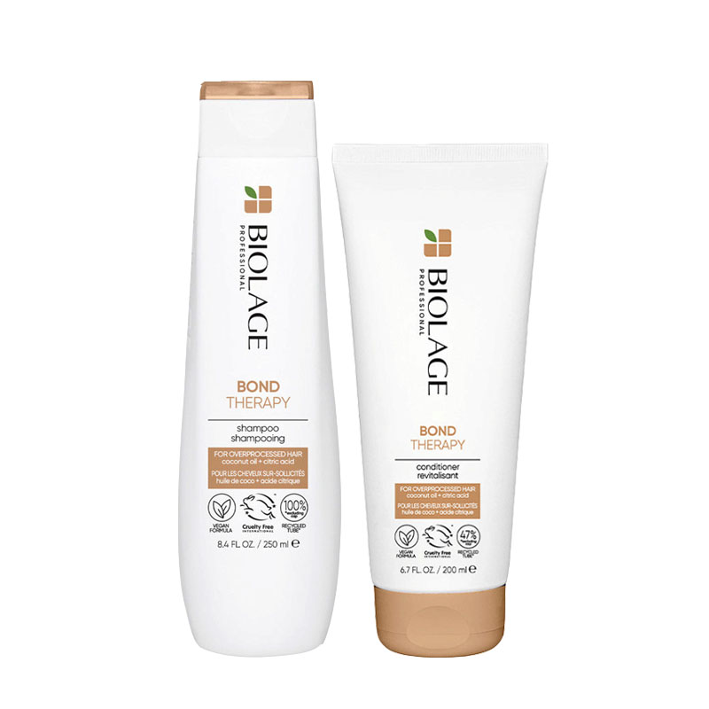 BIOLAGE Kit Bond Therapy Smoothing Shampoo 250ml + Conditioner 200ml
