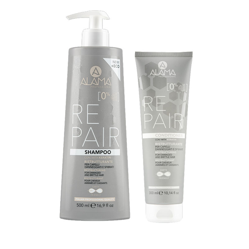 ALAMA Professional Kit Repair Shampoo 500ml + Conditioner 300ml