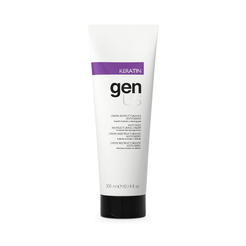 GENUS Keratin Crema ristrutturante Anticrespo 300ml