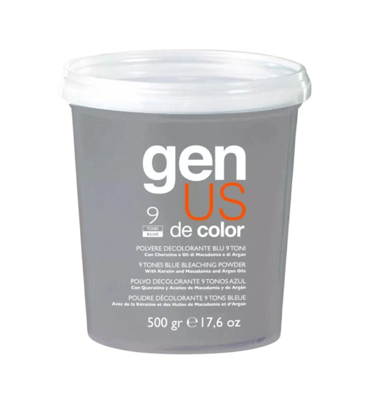 GENUS Color Line Polvere Decolorante Blu 9 Toni 500g