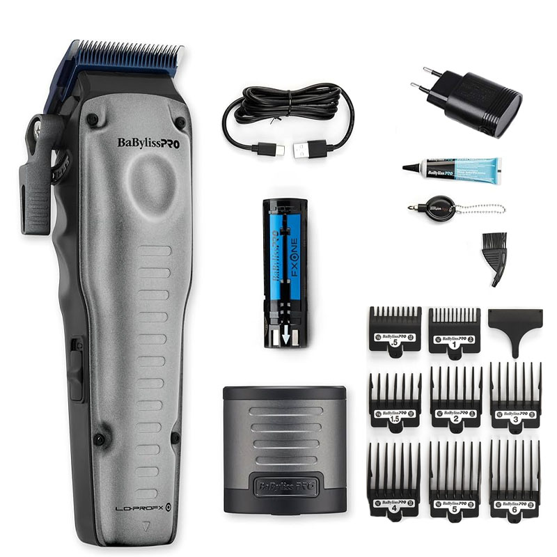 BABYLISS Pro Professional Clipper Lo-Pro FXONE Grey FX829e