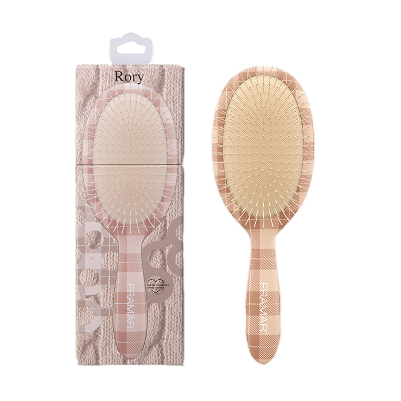 FRAMAR Detangle Brush Plaid Hair Day Rory