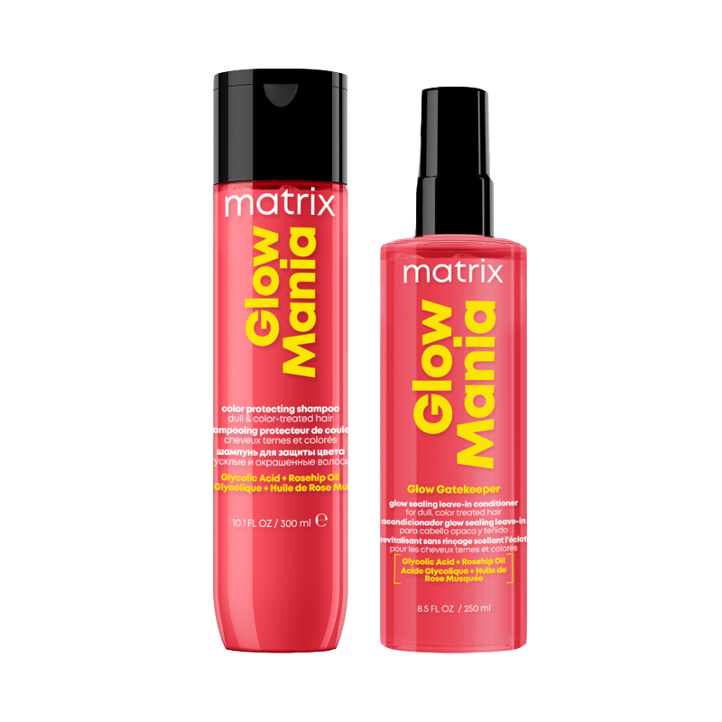 MATRIX TOTAL RESULTS Kit Glow Mania Shampoo 300ml + Leave In Conditioner 250ml