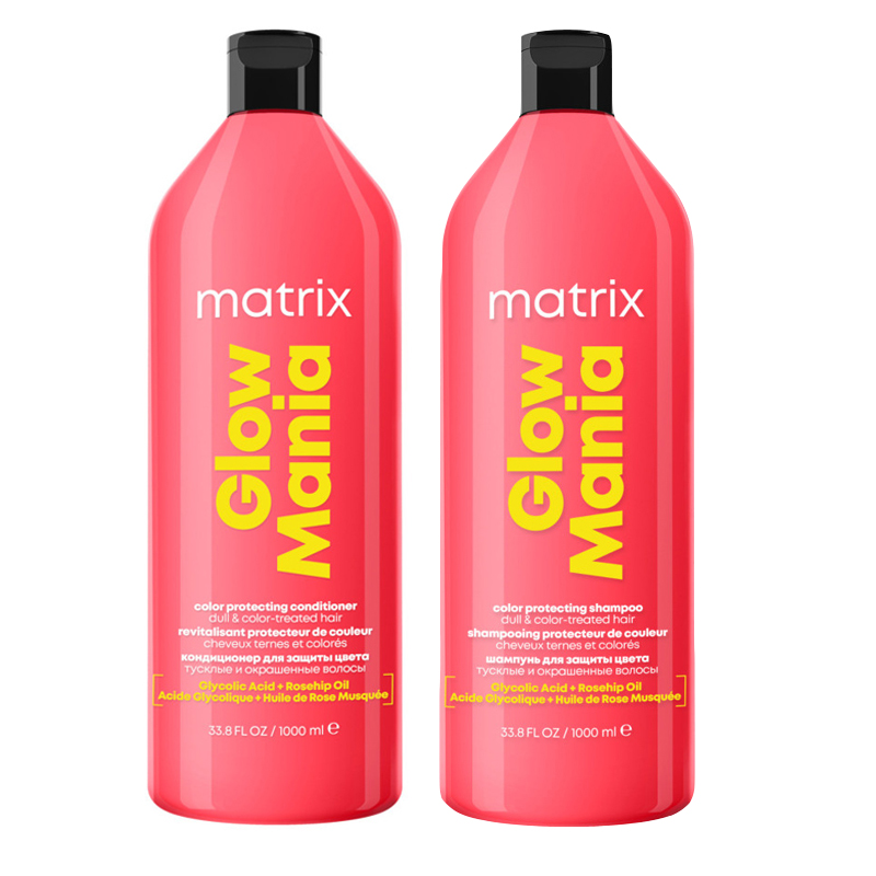 MATRIX TOTAL RESULTS Kit Glow Mania Shampoo 1000ml + Conditioner 1000ml
