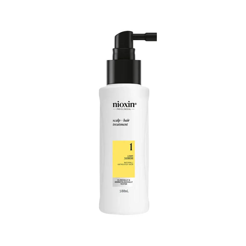 NIOXIN System 1 Hair Treatment Capelli Naturali Con Assottigliamento Lieve 100ml