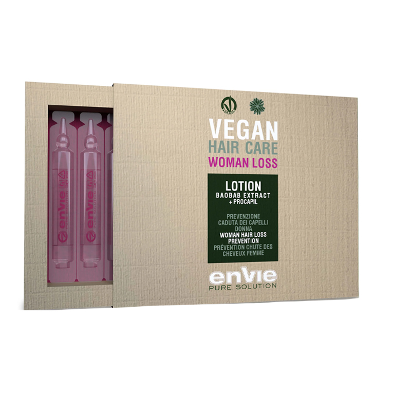ENVIE Vegan Hair Care Woman Loss Lotion 8x10ml