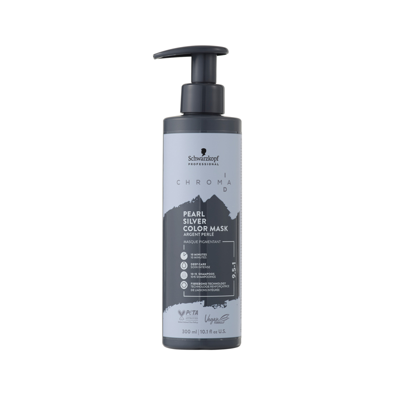 SCHWARZKOPF Chroma ID Bonding Color Mask Pearl Silver 9.5-1 300ml