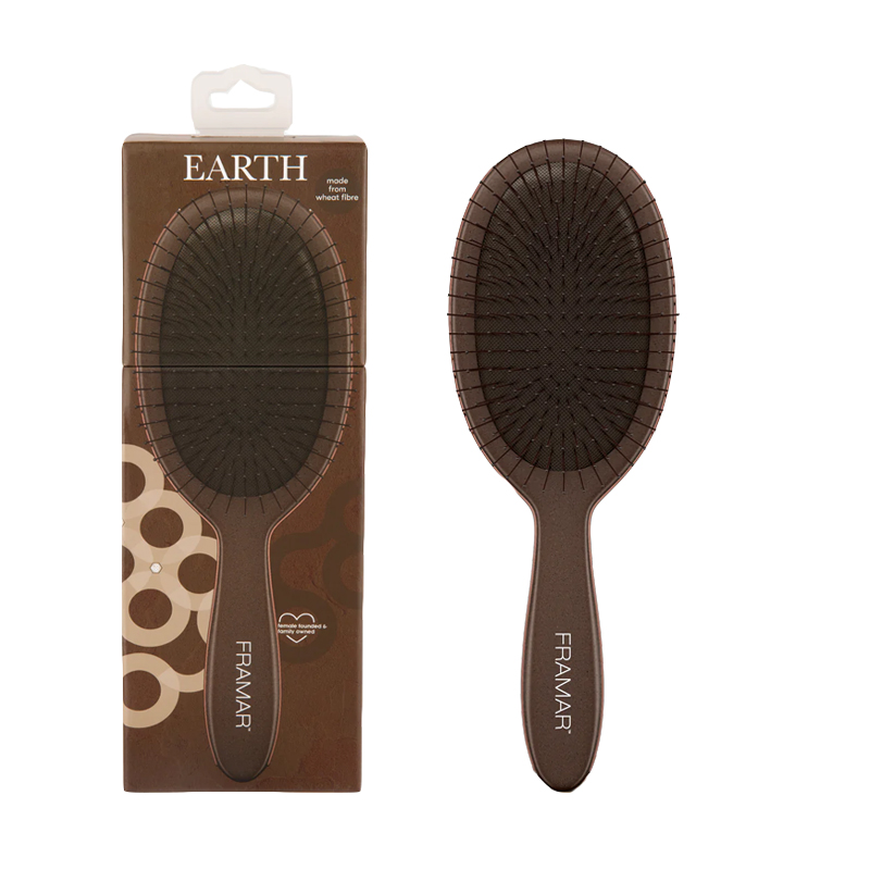 FRAMAR Detangle Brush Earth