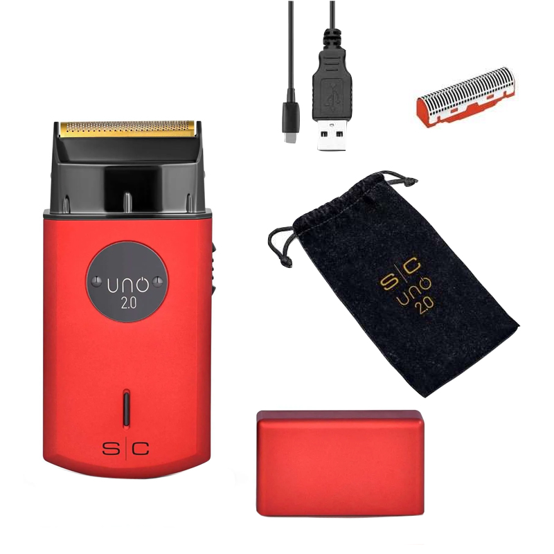 STYLECRAFT Uno 2.0 Single Foil Shaver Professionale Red