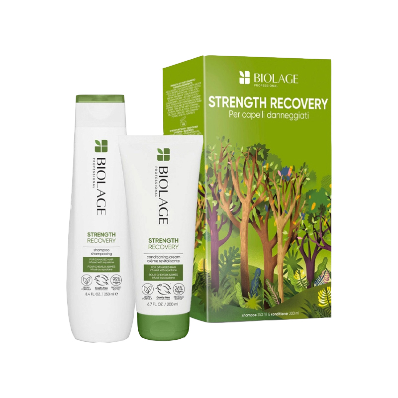 BIOLAGE Set Strenght Recovery Shampoo 250ml + Conditioner 200ml