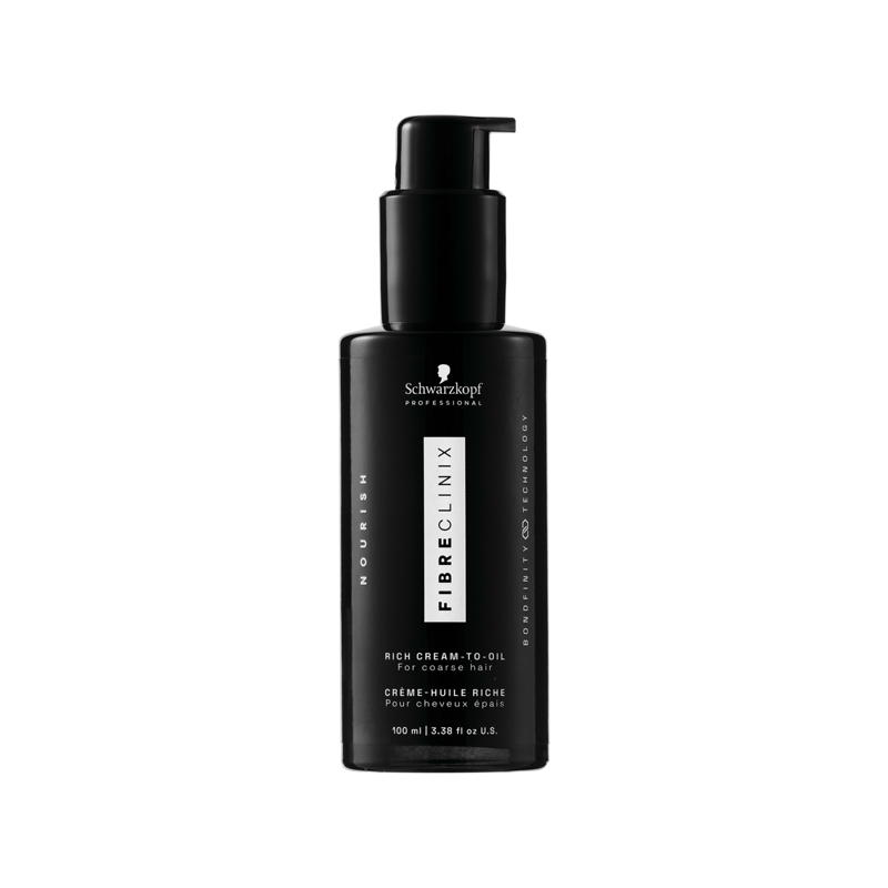 SCHWARZKOPF Fibre Clinix In-Salon Nourish Rich Cream To-Oil For Coarse 100ml