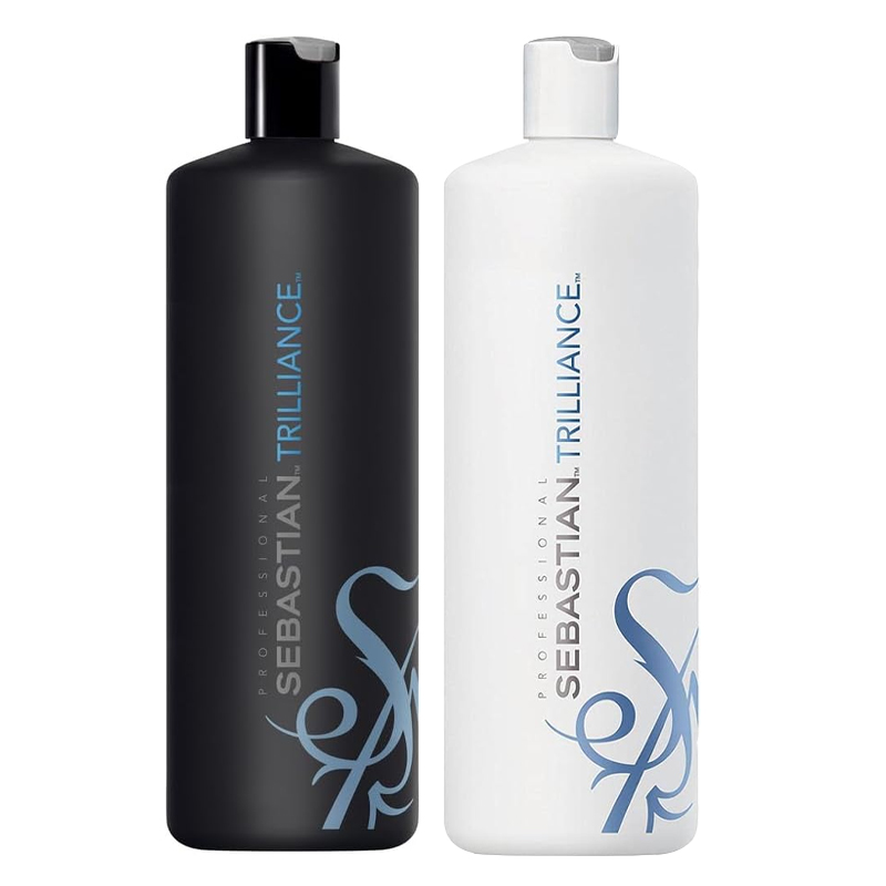 SEBASTIAN Kit Trilliance Shampoo 1000ml + Balsamo 1000ml