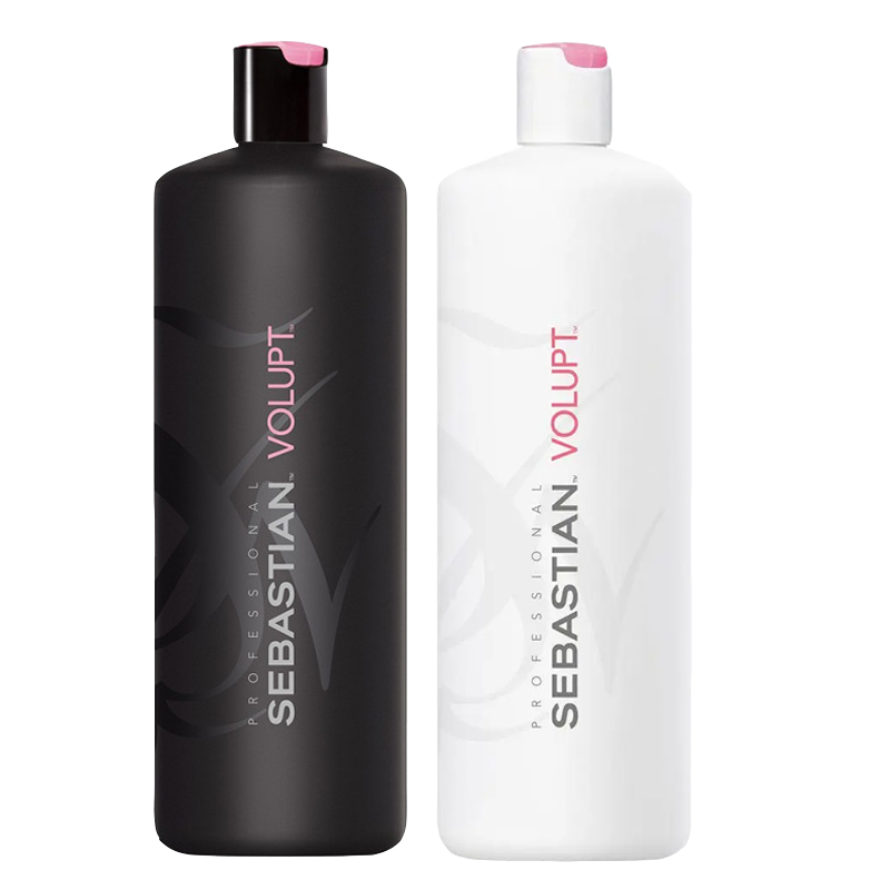SEBASTIAN Kit Volupt Shampoo 1000ml + Balsamo 1000ml