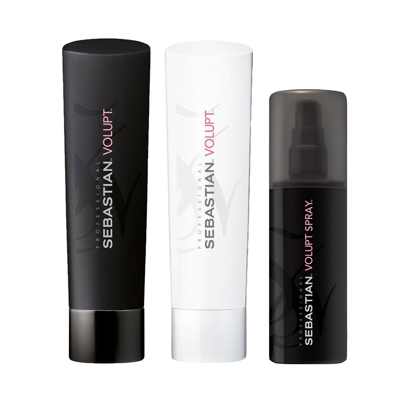 SEBASTIAN Kit Volupt Shampoo 250ml + Balsamo 250ml + Spray 150ml