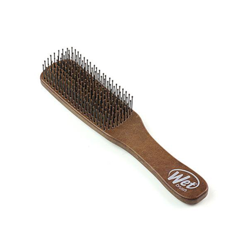 WET BRUSH Mens'S Detangler Spazzola Simil Pelle Marrone