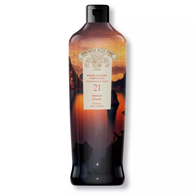 COMPAGNIA DELLE INDIE Bagnoschiuma 21 Arancia E Cuoio 500ml