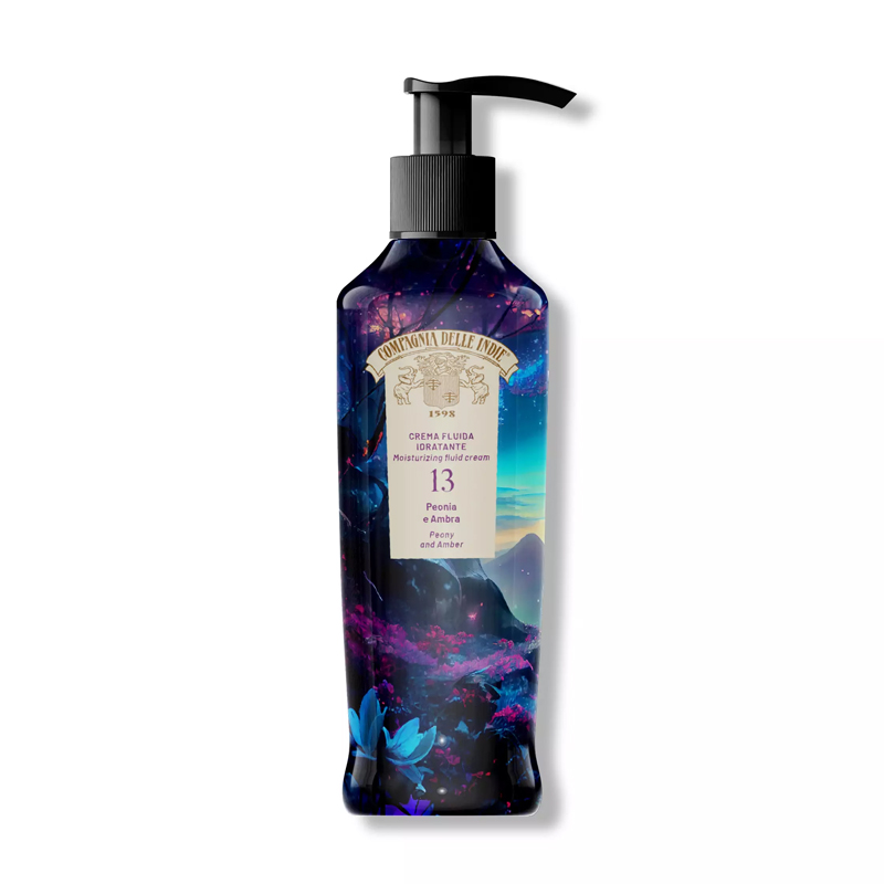COMPAGNIA DELLE INDIE Crema Fluida Idratante 13 Peonia E Ambra 250ml