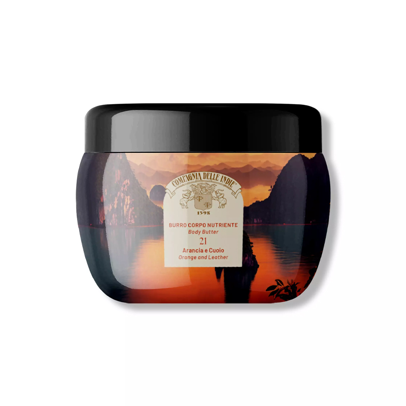 COMPAGNIA DELLE INDIE Burro Corpo Nutriente 21 Arancia E Cuoio 250ml