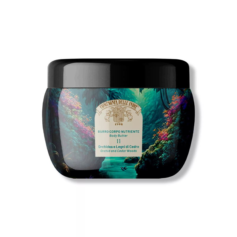 COMPAGNIA DELLE INDIE Burro Corpo Nutriente 11 Orchidea E Legni Di Cedro 250ml