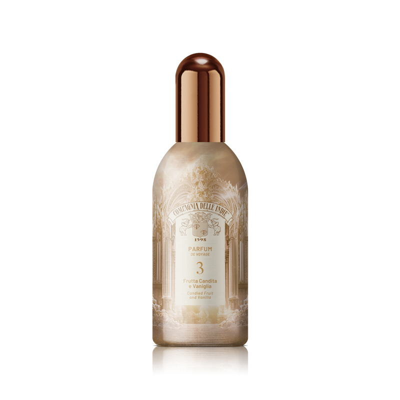 COMPAGNIA DELLE INDIE Parfum De Voyage 3 Frutta Candita E Vaniglia 100ml