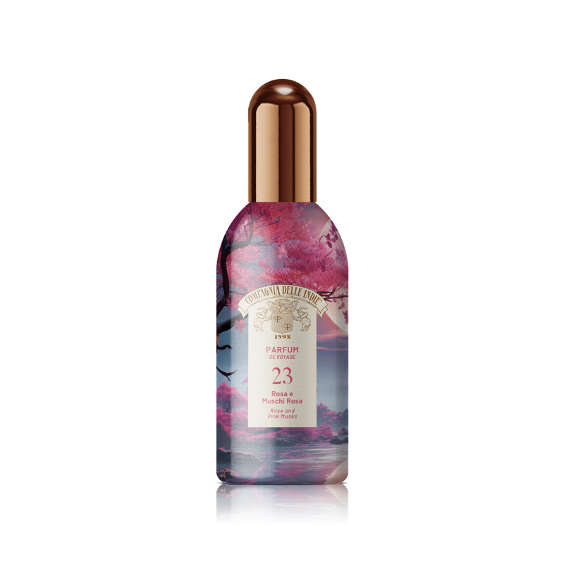 COMPAGNIA DELLE INDIE Parfum De Voyage 23 Rosa E Muschi Rosa 100ml