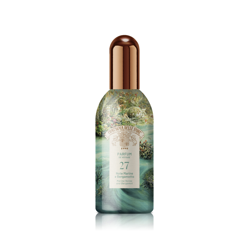 COMPAGNIA DELLE INDIE Parfum De Voyage 27 Note Marine E Bergamotto 100ml