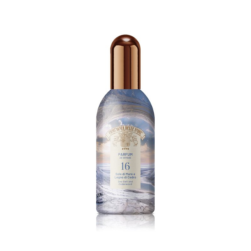 COMPAGNIA DELLE INDIE Parfum De Voyage 16 Sale Di Mare E Legno Di Cedro 100ml