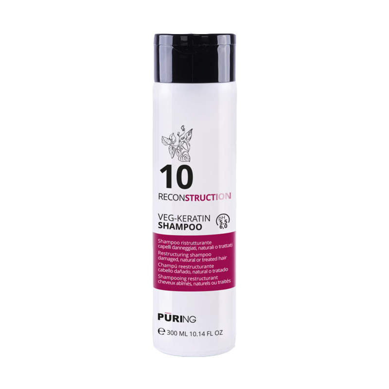 PURING Reconstruction Veg-Keratin Shampoo 10 300ml