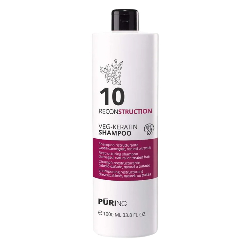 PURING Reconstruction Veg-Keratin Shampoo 10 1000ml