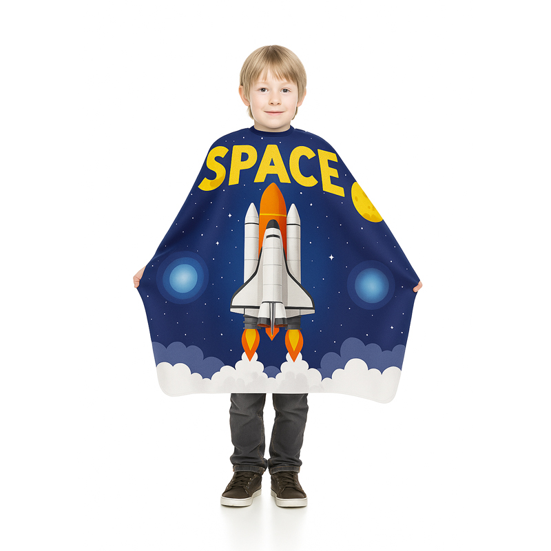 XANITALIA Mantella Da Taglio Per Bambini Space 90x125cm