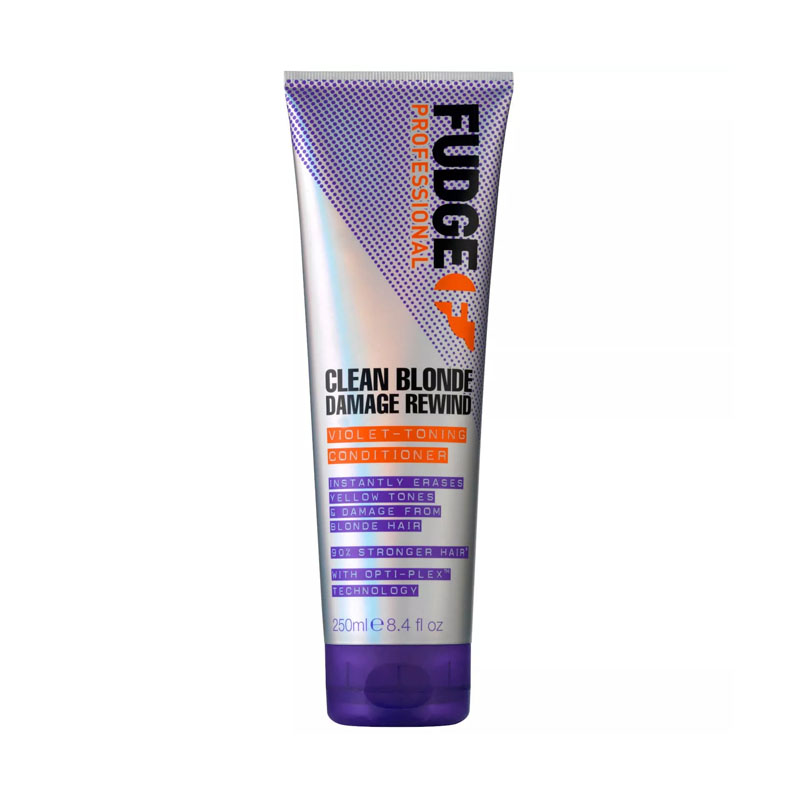 FUDGE Clean Blonde Damage Rewind Violet-Toning Conditioner 250ml